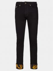Versace Jeans Couture Jeansy 76GAB5DM Czarny Slim Fit. Czarne jeansy męskie Versace Jeans Couture, z bawełny. Za 869.99 zł.