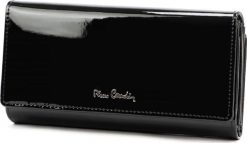 Portfel damski skórzany PIERRE CARDIN 07 SHINY 121 Czarny. Czarne portfele damskie Pierre Cardin. Za 186.09 zł.