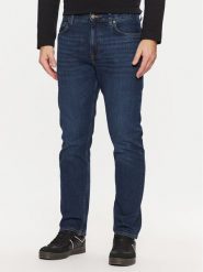 Tommy Hilfiger Jeansy MW0MW37810 Granatowy Straight Fit. Niebieskie jeansy męskie Tommy Hilfiger, z bawełny. Za 249.99 zł.