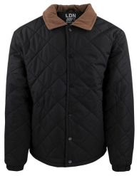 Przejściowa (Delikatnie Ocieplona) Kurtka Pikowana - Brave Soul - Czarna. Czarne kurtki męskie Brave Soul, na jesień, l, bez wzorów, z materiału, bez kaptura. Za 235.00 zł.