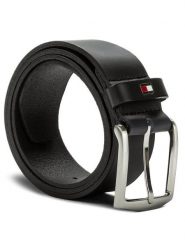 Tommy Hilfiger Pasek Męski New Denton Belt 4.0 E367863162 85 Czarny. Czarne paski męskie Tommy Hilfiger, ze skóry. Za 179.99 zł.