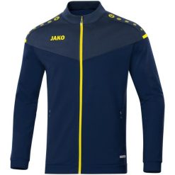 Kurtka Jako polyester Champ 2.0. Niebieskie kurtki męskie Jako, bez wzorów, sportowe, bez kaptura. Za 160.00 zł.