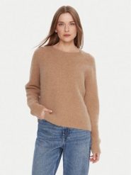 Kontatto Sweter 3M0863C Beżowy Relaxed Fit. Brązowe swetry nierozpinane damskie Kontatto, m, bez wzorów, z syntetyku, bez kołnierzyka, bez ramiączek. Za 389.99 zł.