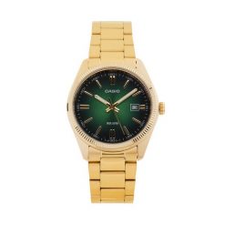 Zegarek Casio. Zielone zegarki męskie Casio, bez wzorów. Za 369.99 zł.