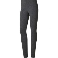 Legginsy damskie Reebok Lux Tight, szare, high-waist, długi krój. Szare legginsy damskie Reebok, bez wzorów, z elastanu. Za 157.99 zł.
