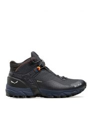 Salewa Trekkingi Ms Ultra Flex 2 Mid Gtx 61387-0984 Granatowy. Niebieskie botki męskie Salewa, bez wzorów, z materiału, bez obcasa, bez zapięcia. Za 679.20 zł.
