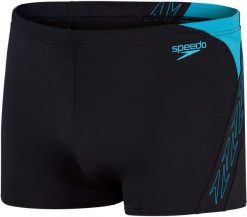 Speedo Speedo bokserki męskie HYPERBOOM SPL ASHT AM BLACK/BOLT 8-00302015147 D2. Czarne bokserki męskie Speedo, bez wzorów. Za 97.02 zł.