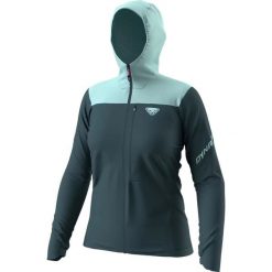 Kurtka wiatrówka softshell damska Dynafit Traverse. Niebieskie kurtki sportowe damskie Dynafit, xs, bez wzorów, z materiału, bez ramiączek, bez kaptura, wspinaczkowe. Za 636.35 zł.