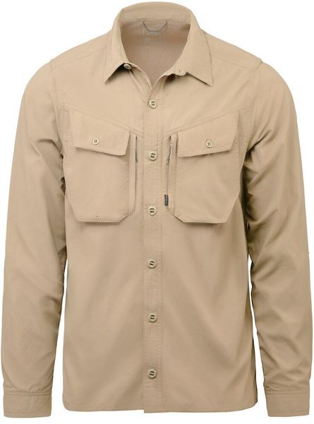 Helikon-Tex Koszula Canopy Jungle - Silver Mink. Szare koszule męskie HELIKON-TEX, m, bez wzorów, bez kołnierzyka, bez ramiączek. Za 274.97 zł.