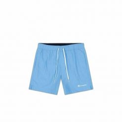 Strój kąpielowy Męski Beachshort. Niebieskie szorty męskie Champion, bez wzorów, sportowe. Za 145.00 zł.