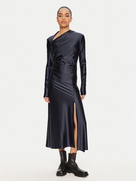 DAY BIRGER ÉT MIKKELSEN Sukienka koktajlowa Lori DAY65243441 Szary Slim Fit. Szare sukienki damskie DAY Birger et Mikkelsen, s, bez wzorów, z syntetyku, wizytowe, bez kołnierzyka, bez ramiączek. Za 769.99 zł.