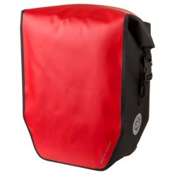 Torba rowerowa pojedyncza Shelter Large, wodoodporna, czerwona, na laptopa. Czerwone torby na laptopa damskie AGU, bez wzorów, z materiału. Za 354.00 zł.