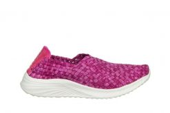 Półbuty Rock Brooklyn Fuchsia Smoke 032931, Różowy, Materiał - 41. Czerwone obuwie sportowe damskie Rock Spring, na lato, bez wzorów, z materiału, rockowe, bez obcasa, bez zapięcia. W wyprzedaży za 89.10 zł.