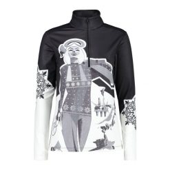 Damska bluza dresowa CMP. Białe bluzy damskie CMP, na zimę, xs, bez wzorów, z dresówki, retro, bez ramiączek, bez kaptura. Za 347.00 zł.