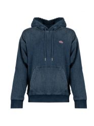 Diesel Bluza "De-Um-Rib-Ne" | A0393909E29 | Mężczyzna | Niebieski. Niebieskie bluzy męskie Diesel, m, bez wzorów, z bawełny, z kapturem. W wyprzedaży za 699.00 zł.