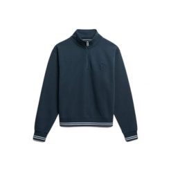 Sweter damski Superdry Country Club. Niebieskie swetry nierozpinane damskie Superdry, na zimę, bez wzorów, bez kołnierzyka, bez ramiączek. Za 326.65 zł.