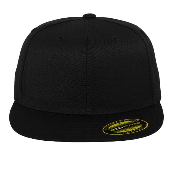 Czapka Z Daszkiem Premium 210. Czarne czapki damskie FLEXFIT, bez wzorów. Za 87.99 zł.