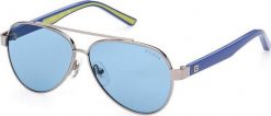 Guess Męskie okulary przeciwsłoneczne GUESS model GU9221-4910V (Szkło/Zausznik/Mostek) 49/9/130 mm) NoSize. Okulary przeciwsłoneczne damskie Guess. Za 234.49 zł.