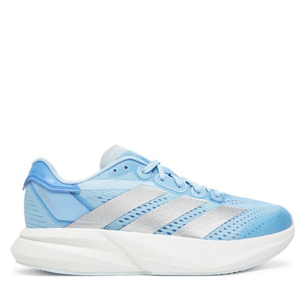 Buty do biegania adidas. Niebieskie obuwie sportowe damskie Adidas, bez wzorów, bez zapięcia, do biegania. Za 279.99 zł.