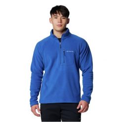Bluza męska Columbia Fast Trek III. Niebieskie bluzy męskie Columbia, m, bez wzorów, sportowe, bez ramiączek, bez kaptura. Za 179.99 zł.