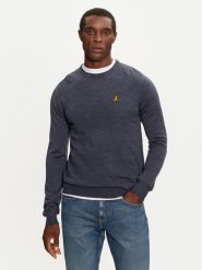 Brave Soul Sweter MK-230EINSTEIN8 Niebieski Regular Fit. Niebieskie swetry męskie Brave Soul, m, bez wzorów, z syntetyku, bez kołnierzyka, bez ramiączek. Za 89.99 zł.