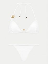 Dolce&Gabbana Bikini O8B76J ONO12 W0800 Biały. Białe bikini Dolce&Gabbana, bez wzorów, z syntetyku. Za 1,949.00 zł.