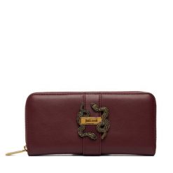 Portfel Just Cavalli. Czerwone portfele damskie Just Cavalli. Za 429.99 zł.