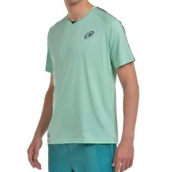 Bullpadel Badan T-shirt. Zielone t-shirty damskie bullpadel, bez wzorów, sportowe, bez kołnierzyka, bez ramiączek. W wyprzedaży za 115.45 zł.