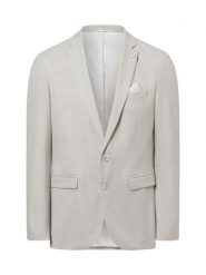 Finshley & Harding London kurtka modułowa Mężczyźni Slim Fit beżowy, 54. Brązowe kurtki męskie Finshley & Harding London, m, bez wzorów, z wiskozy, eleganckie, bez kaptura. Za 599.95 zł.