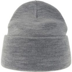 Czapka Unisex Dla Dorosłych Pure Recycled Beanie. Szare czapki damskie ATLANTIS, bez wzorów. Za 45.99 zł.