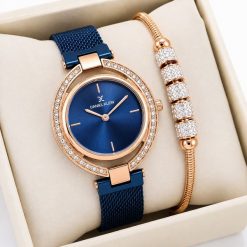 Zegarek Daniel Klein Zestaw damski zegarek Daniel Klein AURORA granat + bransoletka. Czerwone zegarki damskie Daniel Klein. Za 299.00 zł.