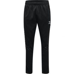 Spodnie dresowe Hummel Authentic. Czarne spodnie dresowe damskie Hummel, bez wzorów, z dresówki, sportowe. Za 191.00 zł.