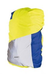 WOWOW - Breezie Wodoodporny Odblaskowy Pokrowiec Na Plecak 20-25L. Żółte plecaki męskie WOWOW, bez wzorów, z materiału. Za 177.00 zł.