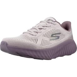 Buty SKECHERS GO RUN NOW SPECTA Fioletowy. Fioletowe obuwie trekkingowe damskie Skechers, z tkaniny, bez zapięcia. Za 248.99 zł.