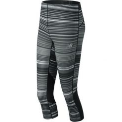 Legginsy sportowe w kolorze szarym. Czarne legginsy damskie New Balance, xs, bez wzorów, z materiału, climacool (adidas). W wyprzedaży za 159.95 zł.