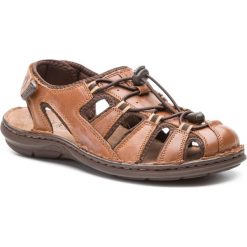 Sandały LASOCKI FOR MEN MI07-A426-A282-27. Czarne sandały męskie Lasocki For Men, bez wzorów, z nubiku, bez zapięcia. Za 149.99 zł.