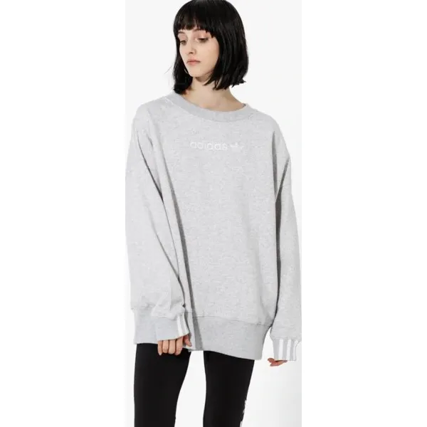 Adidas Bluza Coeeze Sweat Coeeze , szary, rozmiar M. Szare bluzy damskie Adidas, l, z aplikacjami, z bawełny, bez ramiączek, bez kaptura. W wyprzedaży za 179.99 zł.