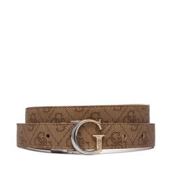 Pasek Damski Guess. Brązowe paski damskie Guess, z aplikacjami. Za 199.99 zł.