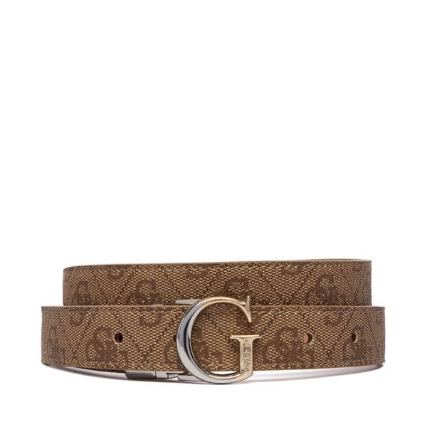 Pasek Damski Guess. Brązowe paski damskie Guess, z aplikacjami. Za 199.99 zł.