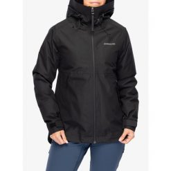 Kurtka ocieplana damska Didriksons Jennie Jacket 2. Czarne kurtki sportowe damskie Didriksons, bez wzorów, bez ramiączek, bez kaptura, trekkingowe. W wyprzedaży za 909.50 zł.