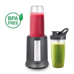 Blender kielichowy Nutri 1200W ZSB3200 Zelmer black. Czarne blendery Zelmer. Za 235.99 zł.