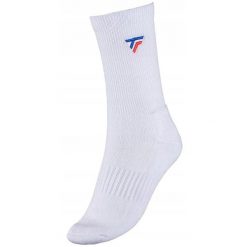 Skarpety tenisowe dla dorosłych 3pak Tecnifibre High Cut Classic Socks 3P. Białe skarpetki damskie TECNIFIBRE, bez wzorów. Za 89.00 zł.