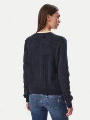 Liu Jo Kardigan WF6108 MA88R Czarny Regular Fit. Czarne kardigany damskie Liu Jo, xs, bez wzorów, z wełny, bez kołnierzyka. Za 819.99 zł.