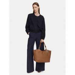 Torebka Liu Jo. Brązowe shopperki damskie Liu Jo, bez wzorów, bez dodatków. Za 679.99 zł.