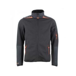 Kurtka polarowa Peak Mountain. Czarne kurtki męskie Peak Mountain, bez wzorów, z polaru, sportowe, bez kaptura. W wyprzedaży za 327.50 zł.