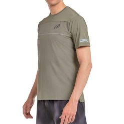 Bullpadel Monda T-shirt. Zielone t-shirty damskie bullpadel, bez wzorów, sportowe, bez kołnierzyka, bez ramiączek. W wyprzedaży za 149.40 zł.