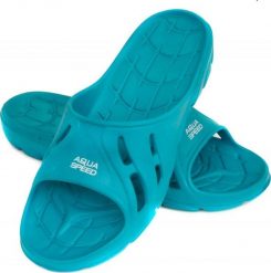 Aqua-Speed Klapki damskie ALABAMA turkusowe Aqua-Speed Rozmiar 37. Niebieskie klapki damskie Aqua-Speed, bez wzorów, sportowe, bez obcasa, bez zapięcia. Za 49.90 zł.