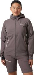 Kurtka softshell damska Helly Hansen Blaze Softshell. Szare kurtki sportowe damskie Helly Hansen, na lato, s, bez wzorów, z elastanu, bez ramiączek, bez kaptura. Za 652.25 zł.