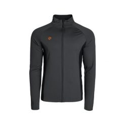 Kurtka polarowa męska Denver Stretch, dwuelastyczna, wiatroszczelna i oddychając. Szare kurtki męskie IZAS, m, bez wzorów, z nylonu, sportowe, bez kaptura. Za 252.13 zł.