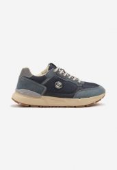 Granatowe Skórzane Buty Sportowe Sneakersy z Naszywkami Tellirisse. Niebieskie buty sportowe męskie Born2be, z aplikacjami, z jeansu, bez zapięcia. Za 179.99 zł.